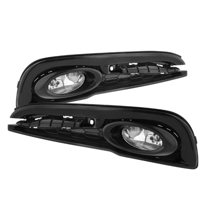 Fits Honda Civic 2013-2015 4dr OEM Fog Light W/Switch - Clear