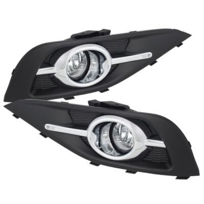 Fits Honda CRV 2012-2014 OEM Fog Lights W/Switch - Clear