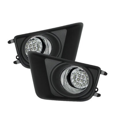Fits Toyota Tacoma 2012-2015 LED Fog Lights w/Switch - Clear