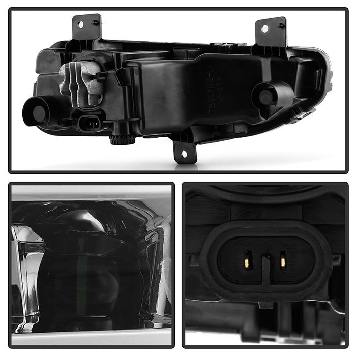 Fits ( Spyder ) Nissan Frontier 2022-2024 OEM Style Full LED Fog Lights w/Switch - Image 4