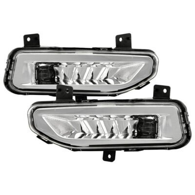Fits ( Spyder ) Nissan Frontier 2022-2024 OEM Style Full LED Fog Lights w/Switch