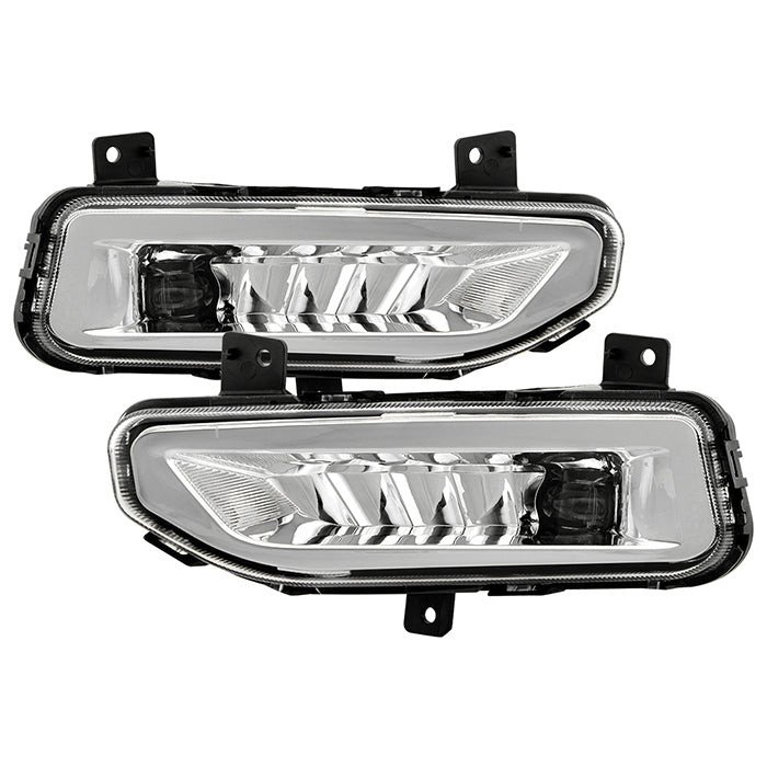 Fits ( Spyder ) Nissan Frontier 2022-2024 OEM Style Full LED Fog Lights w/Switch