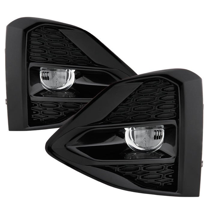 Fits ( Spyder ) Nissan Maxima 2019-2021 OEM Style Full LED Fog Lights w/OEM Fit Switch - Clear