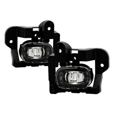 Fits ( Spyder ) Nissan Rogue 2021-2022 ( Dont Fit Sport Models ) Full LED OEM Fog Lights w/Switch - Clear ( Bulb Size - 12W LED )