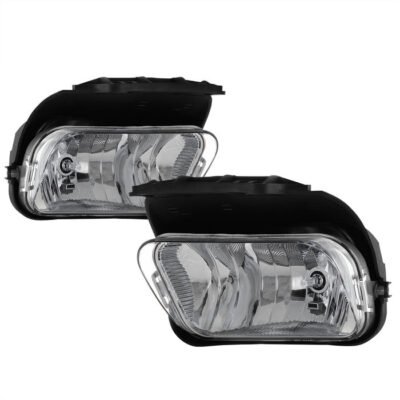 Fits Chevy Silverado 03-06 / Chevy Avalanche 02-06 ( W/O Body Cladding ) Fog Lights wo/switch - Clear