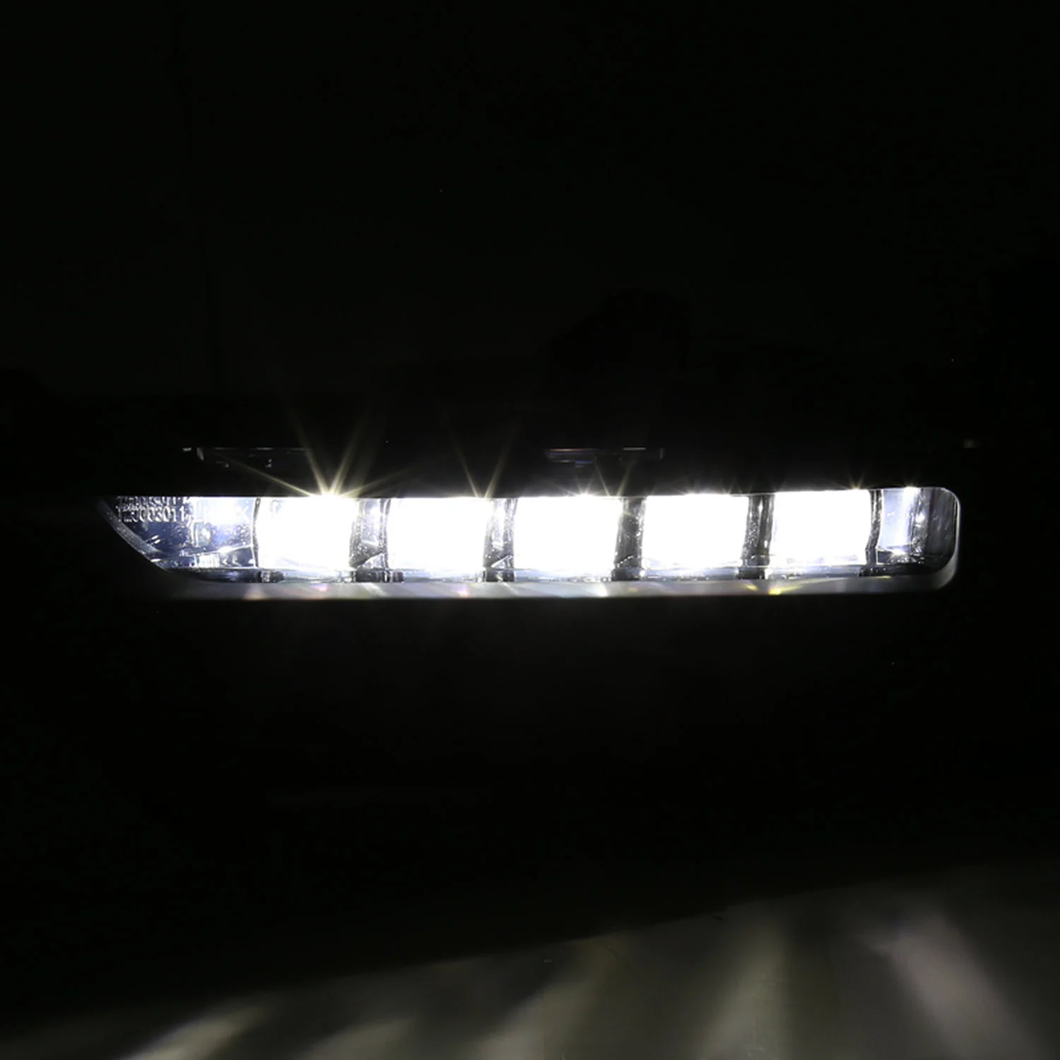 Fits 2016-2017 Honda Accord Coupe LED Fog Lights Kit (Chrome Housing/Clear Lens) - Image 11