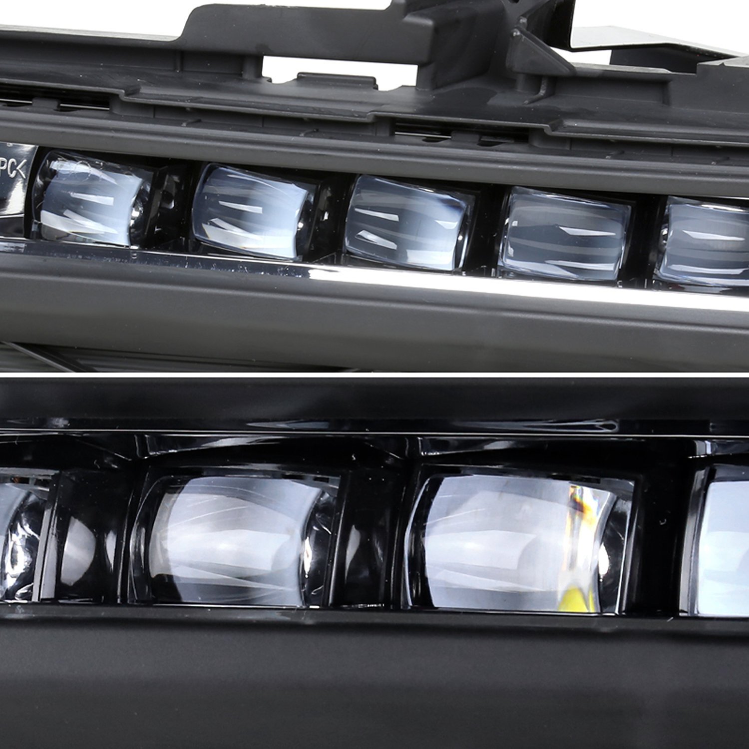 Fits 2016-2017 Honda Accord Coupe LED Fog Lights Kit (Chrome Housing/Clear Lens) - Image 9