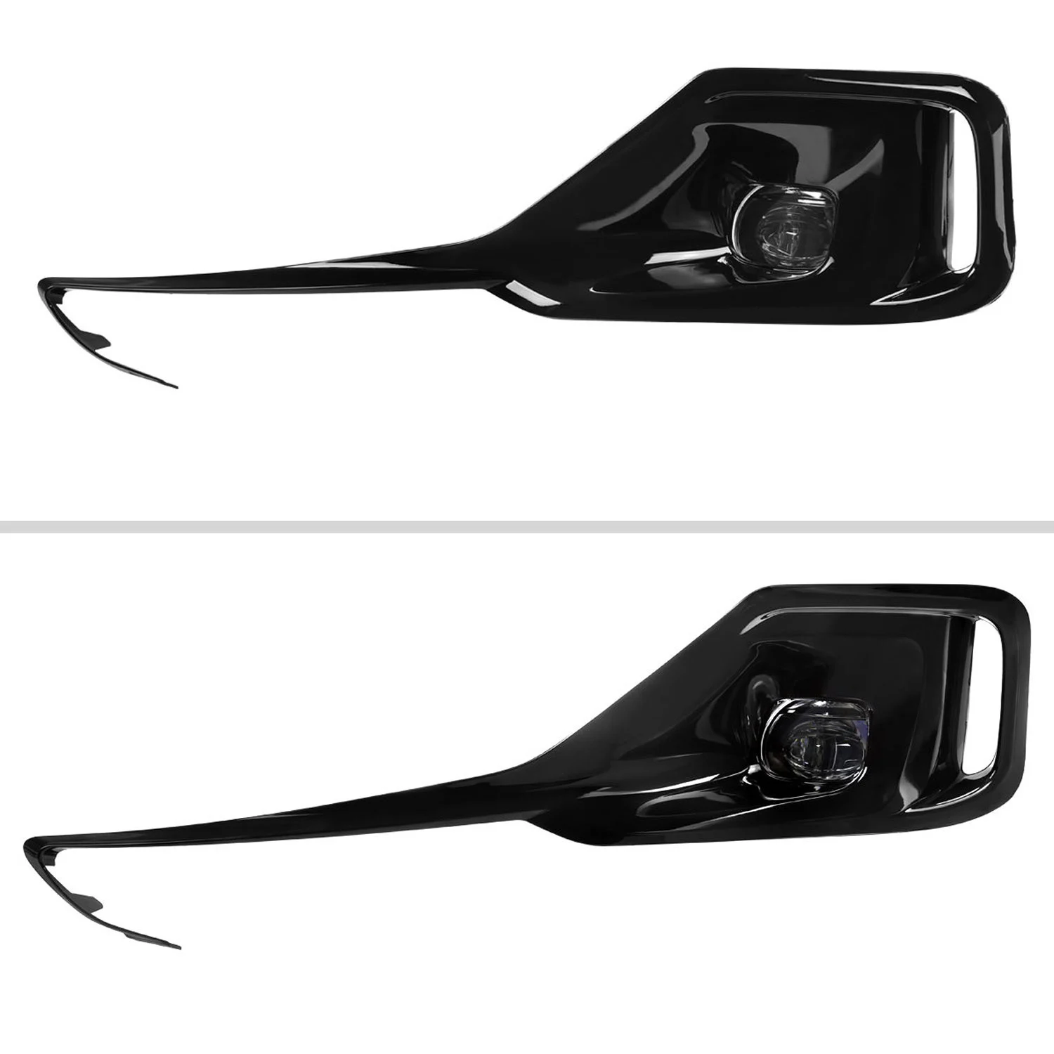 Fits 2021-2022 Honda Accord Sedan LED Fog Lights Kit (Glossy Black Housing/Clear Lens) - Image 8