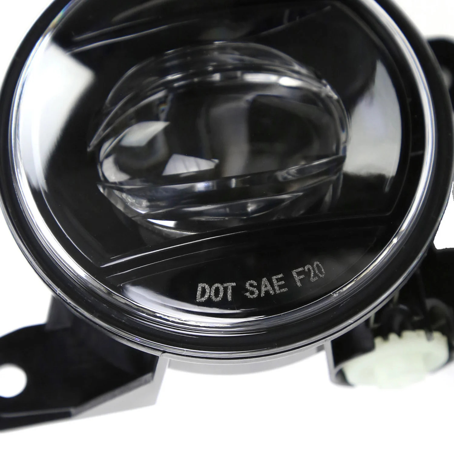 Fits 2021-2022 Honda Accord Sedan LED Fog Lights Kit (Glossy Black Housing/Clear Lens) - Image 6