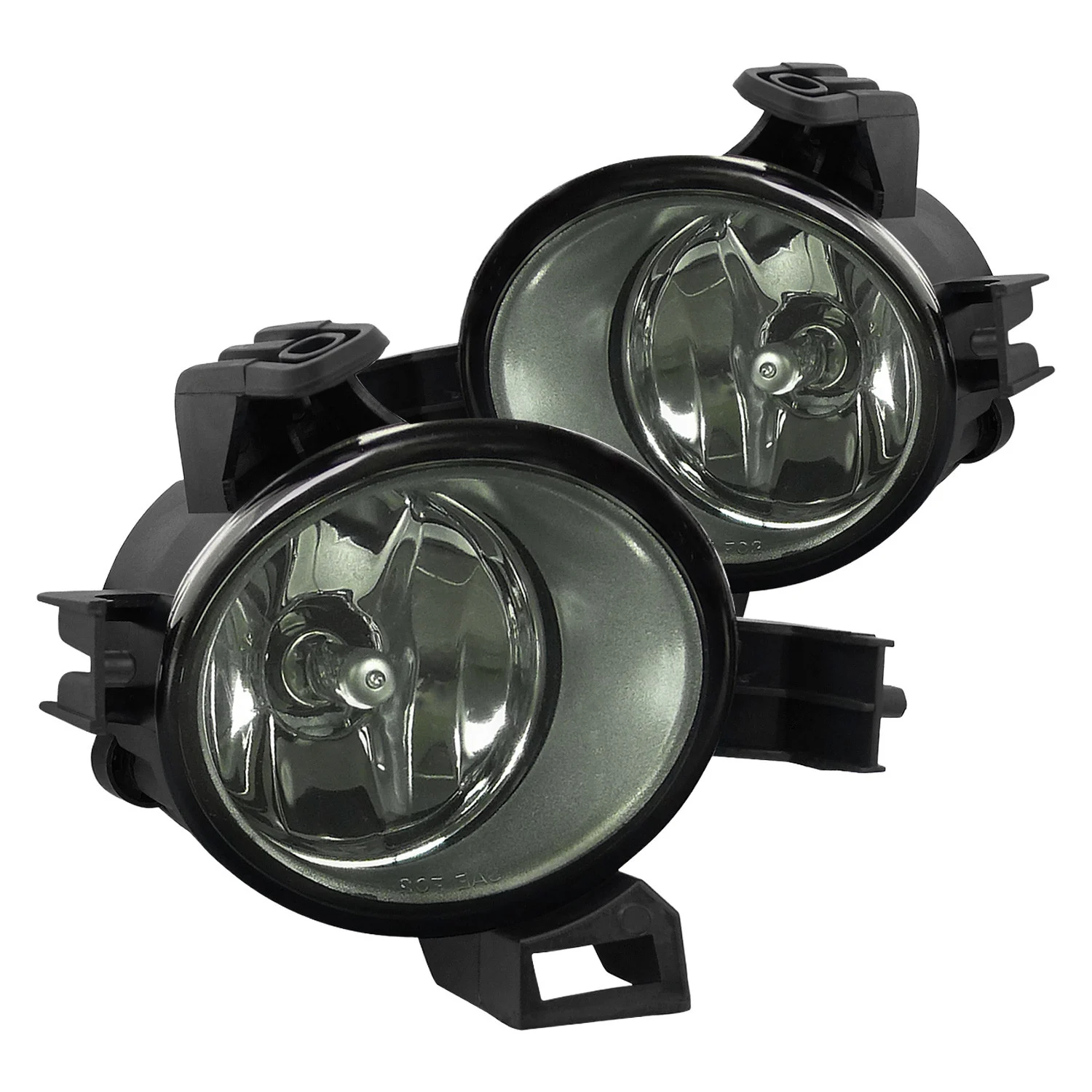 Fits 2004-2006 Nissan Quest/Altima H11 Fog Lights Kit (Chrome Housing/Smoked Lens)