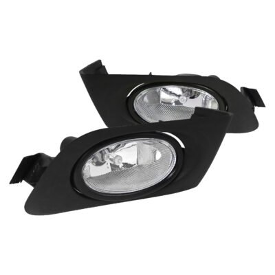 Fits 2001-2003 Honda Civic Coupe/Sedan H11 Fog Lights Kit (Chrome Housing/Clear Lens)