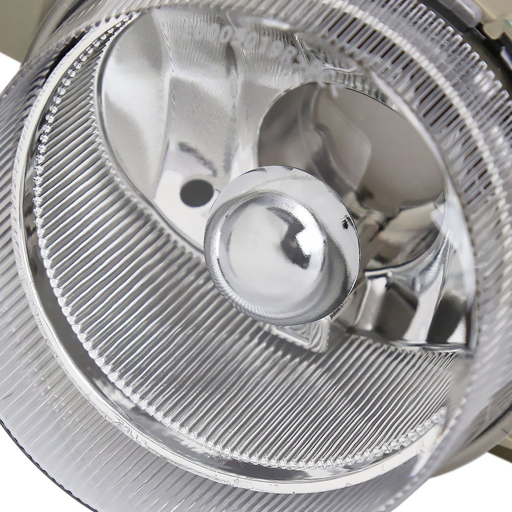 Fits 1993-1997 Honda Civic Del Sol Fog Lights (Chrome Housing/Clear Lens) - Image 6
