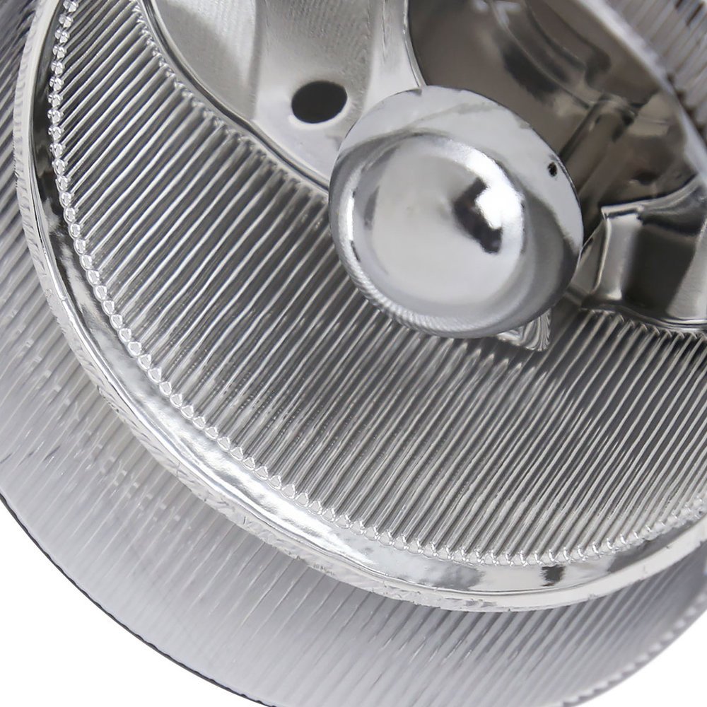 Fits 1993-1997 Honda Civic Del Sol Fog Lights (Chrome Housing/Clear Lens) - Image 5