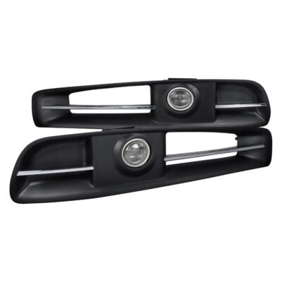 Fits 2003-2005 Infiniti G35 Coupe H3 Fog Lights Kit (Chrome Housing/Clear Lens)