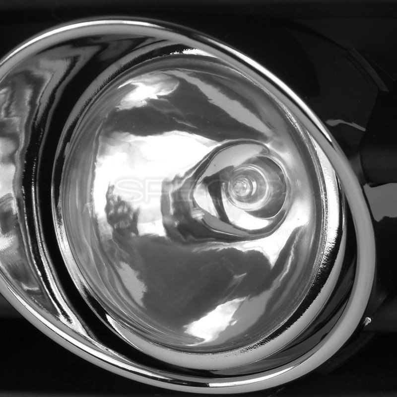 Fits 1999-2005 Volkswagen Jetta/Bora Mk4 H3 Fog Lights Kit (Chrome Housing/Clear Lens) - Image 4