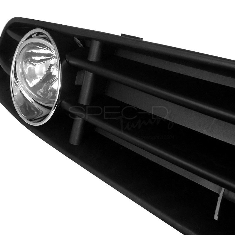 Fits 1999-2005 Volkswagen Jetta/Bora Mk4 H3 Fog Lights Kit (Chrome Housing/Clear Lens) - Image 3