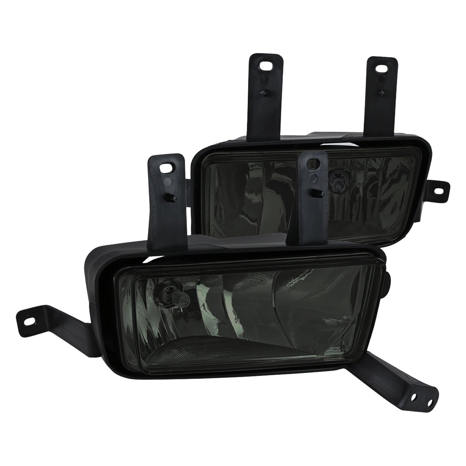 Fits 2015-2020 Chevrolet Tahoe/Suburban GMC Yukon/Yukon XL H8 Fog Lights Kit (Chrome Housing/Smoked Lens)