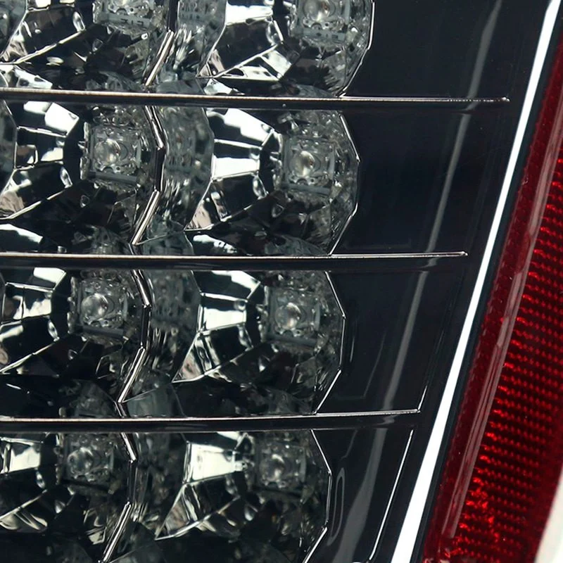 Fits 2000-2005 Toyota Celica LED Tail Lights (Chrome Housing/Smoked Lens) - Image 6
