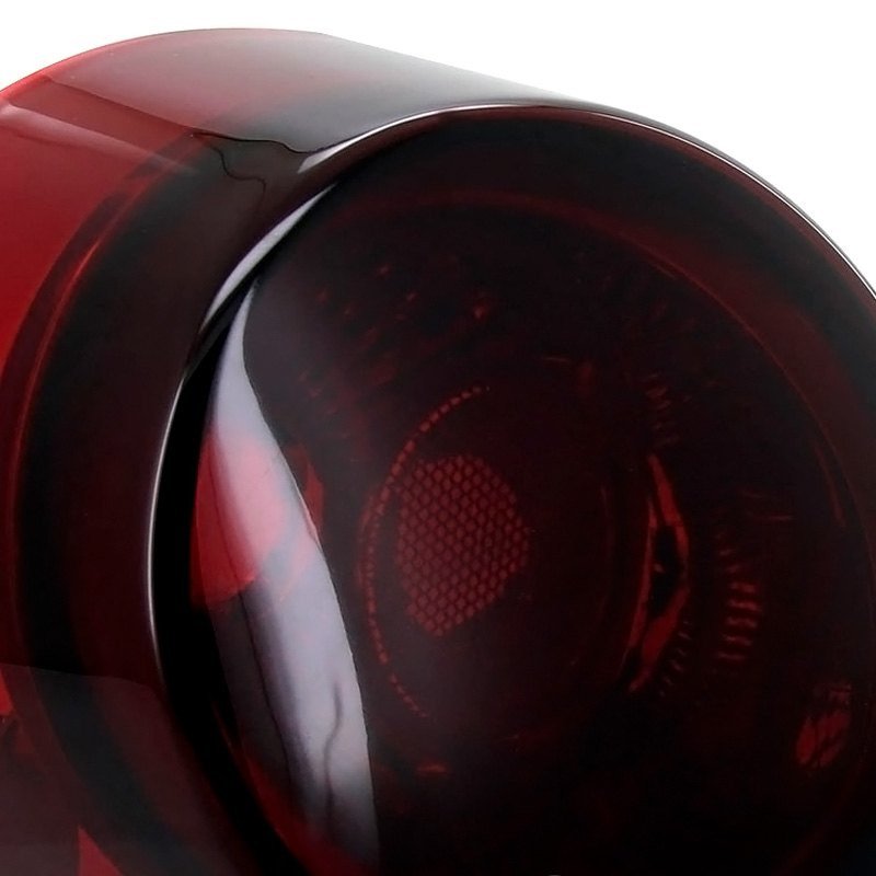 Fits 2005-2010 Chevrolet Cobalt Coupe Tail Lights & Trunk Reverse Lights (Chrome Housing/Red Smoked Lens) - Image 3
