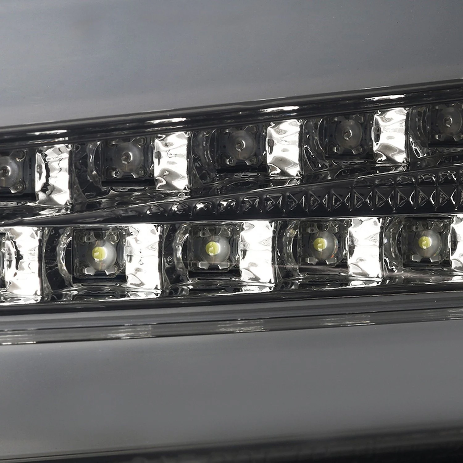 Fits 2008-2017 Mitsubishi Lancer / 2008-2015 Lancer EVO X Sedan LED Tail Lights (Chrome Housing/Smoked Lens) - Image 7