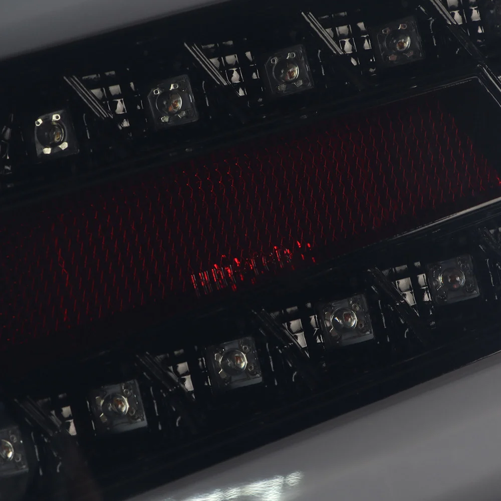 Fits 2015-2021 Subaru WRX Sequential White Bar LED Tail Lights (Glossy Black Housing/Smoked Lens) - Image 9
