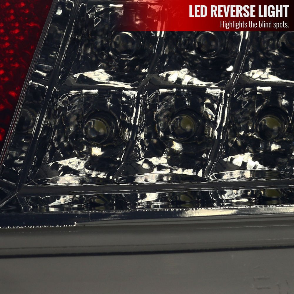 Fits 2005-2008 Porsche 911 997 Carrera / 2007-2009 911 997 GT3 LED Tail Lights (Chrome Housing/Smoked Lens) - Image 5