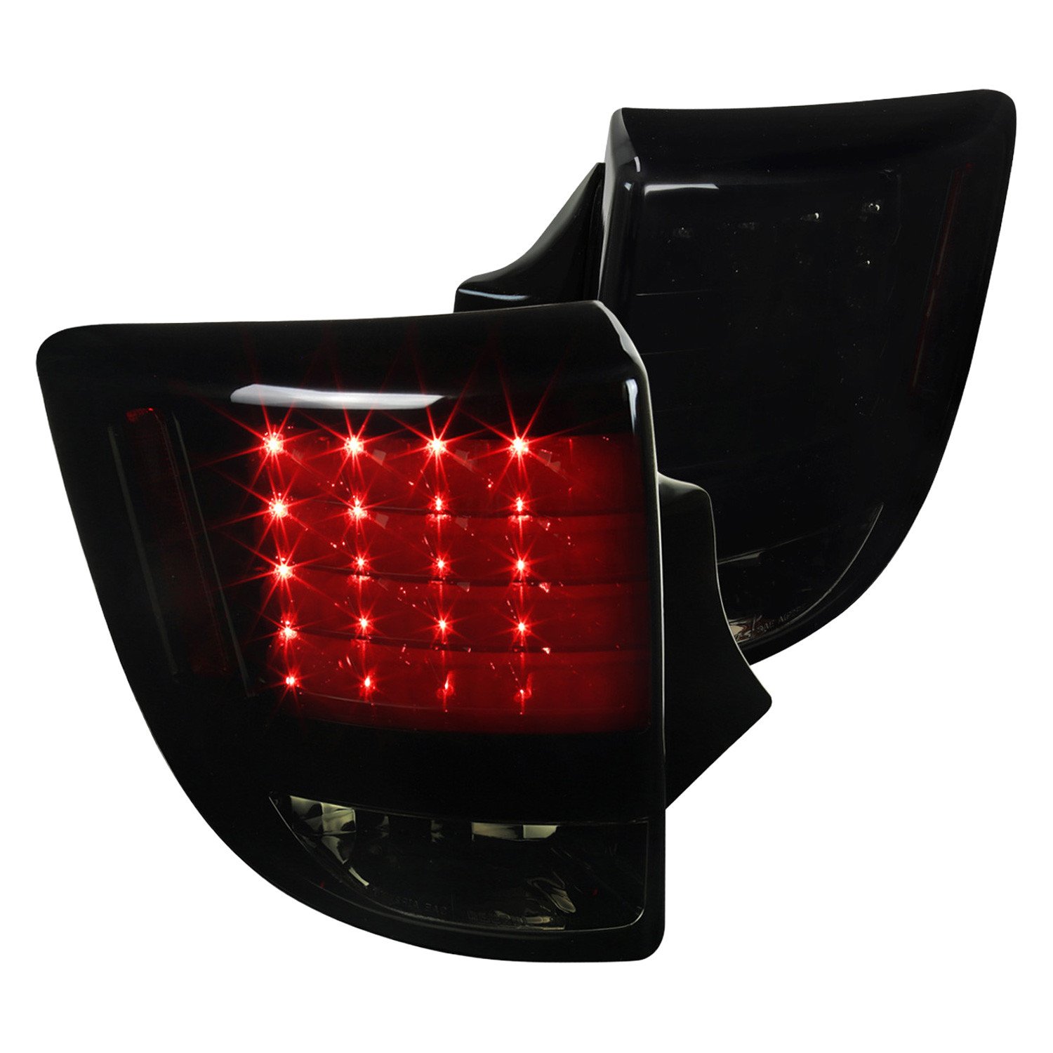 Fits 2000-2005 Toyota Celica LED Tail Lights (Glossy Black Housing/Smoked Lens)