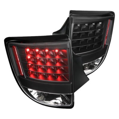 Fits 2000-2005 Toyota Celica V2 LED Tail Lights (Matte Black Housing/Clear Lens)