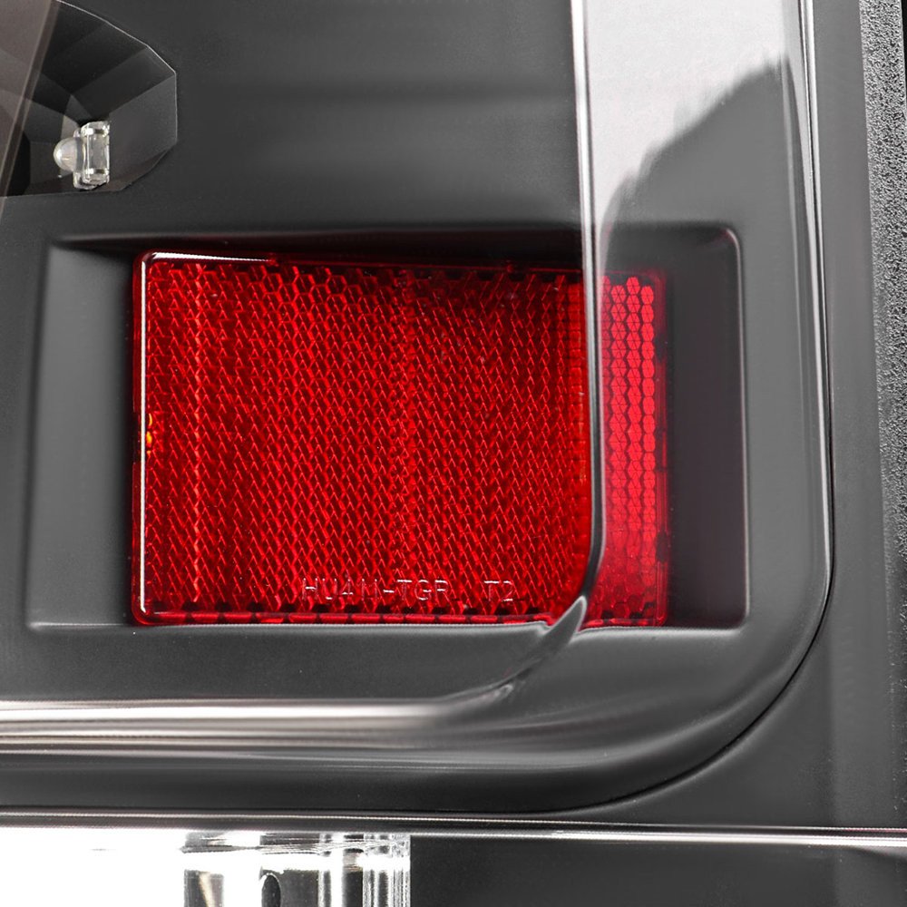 Fits 2007-2014 Chevrolet Tahoe/Suburban LED Tail Lights (Matte Black Housing/Clear Lens) - Image 6