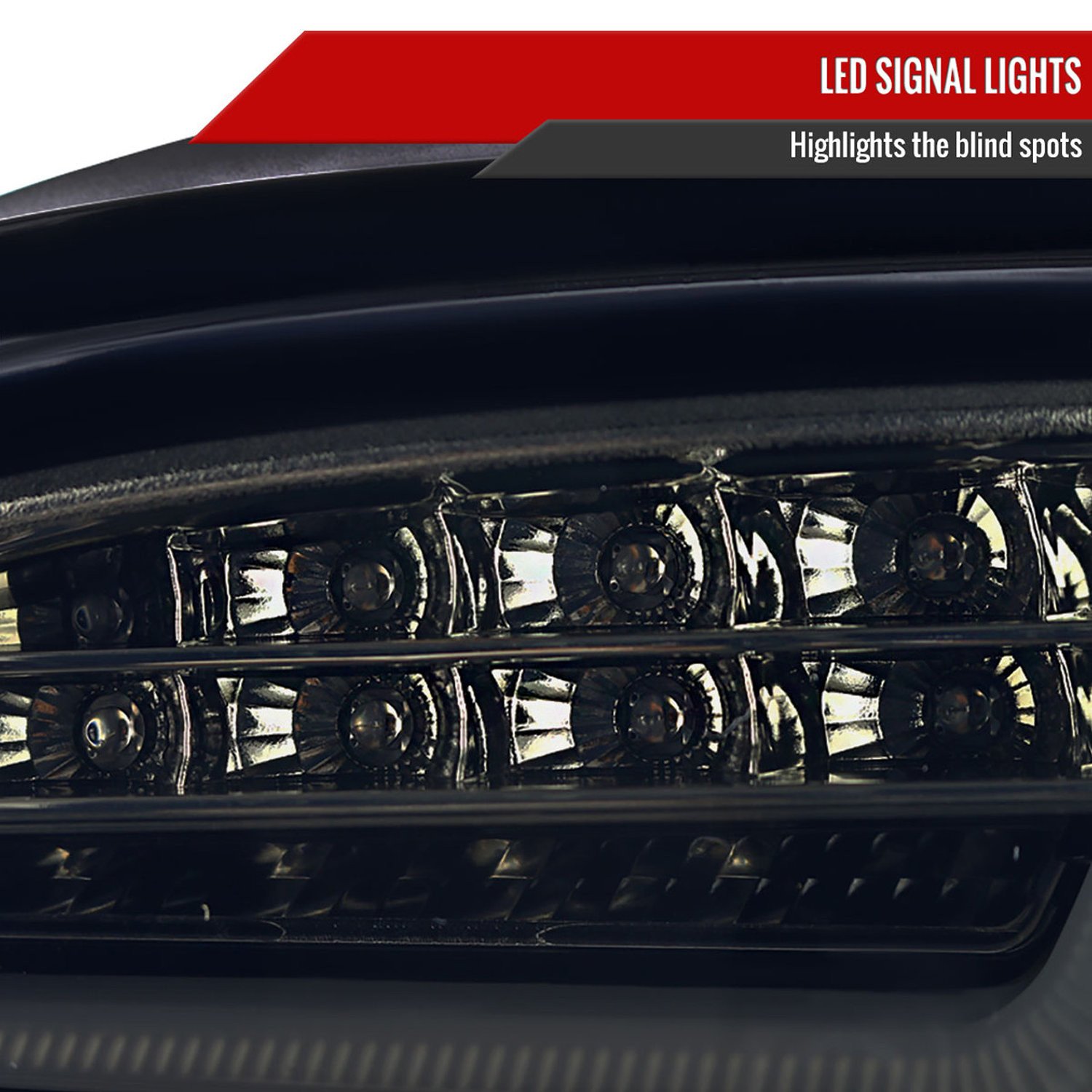 Fits 2004-2007 BMW E60 5 Series Sedan LED Tail Lights (Glossy Black Housing/Smoked Lens) - Image 4