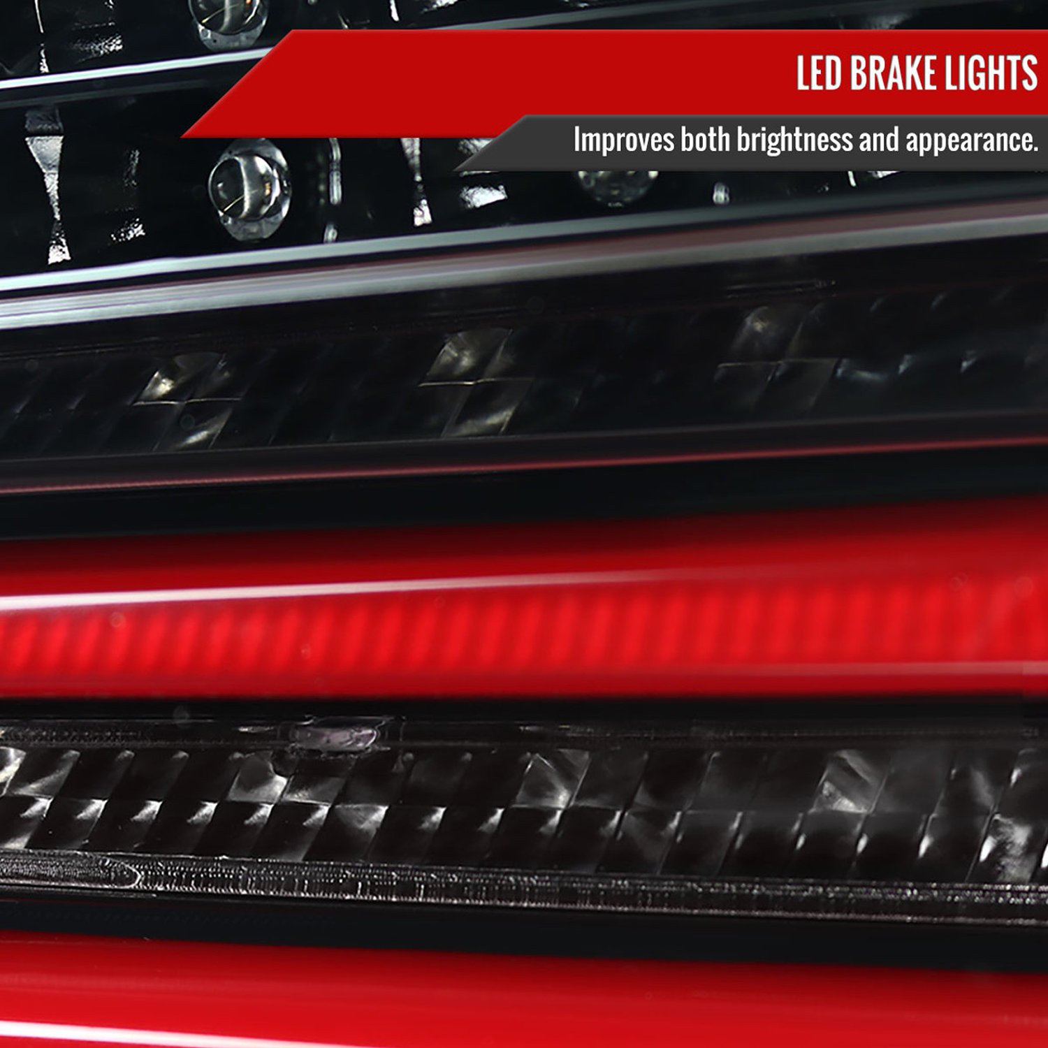 Fits 2008-2010 BMW E60 5 Series Sedan LED Tail Lights (Jet Black Housing/Clear Lens) - Image 7