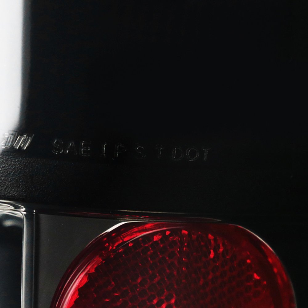 Fits 1997-2007 Ford F-150/F-250/F-350/F-450/F-550 Styleside LED Tail Lights (Glossy Black Housing/Smoked Lens) - Image 7