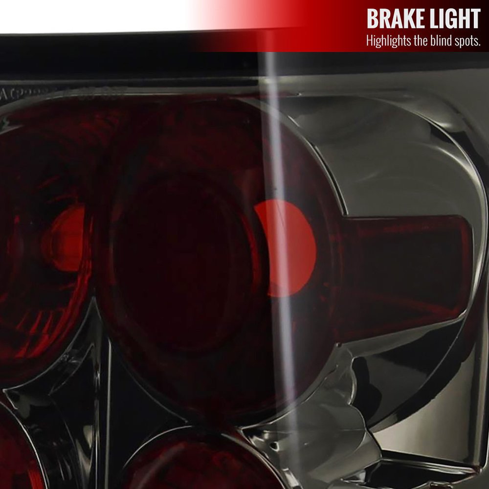 Fits 2005-2006 Jeep Grand Cherokee Tail Lights (Chrome Housing/Smoked Lens) - Image 7