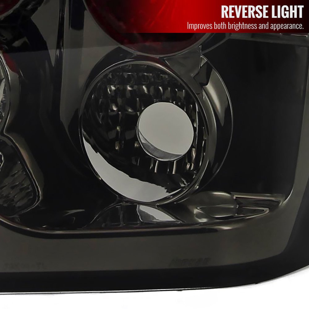 Fits 2005-2006 Jeep Grand Cherokee Tail Lights (Chrome Housing/Smoked Lens) - Image 5