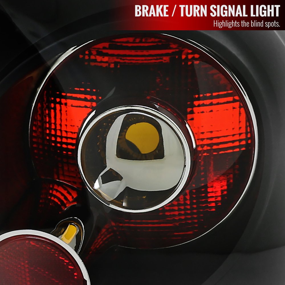 Fits 2006-2009 Volkswagen Golf GTI Mk5/Rabbit/R32 Tail Lights (Matte Black Housing/Clear Lens) - Image 7