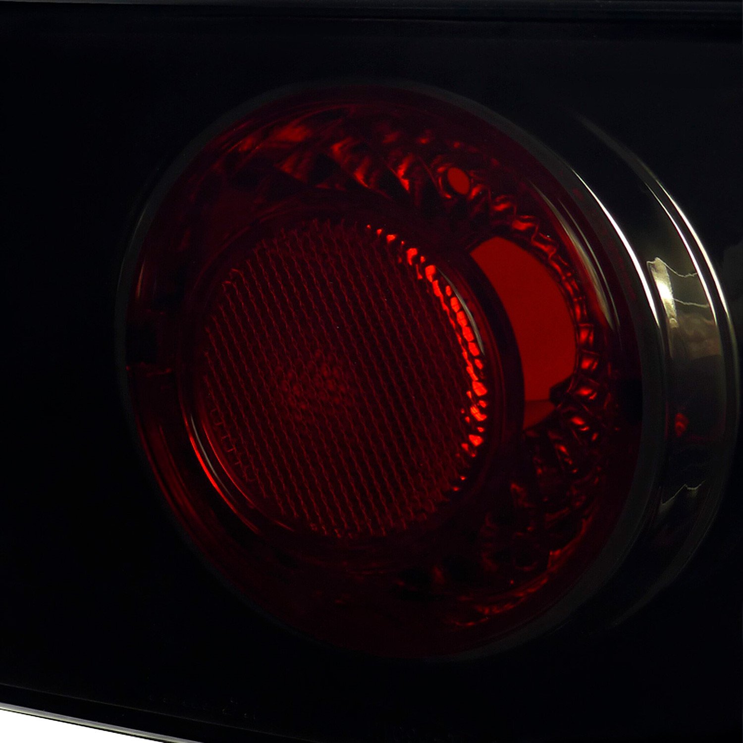 Fits 1994-2001 Acura Integra Hatchback Tail Lights (Glossy Black Housing/Smoked Lens) - Image 6
