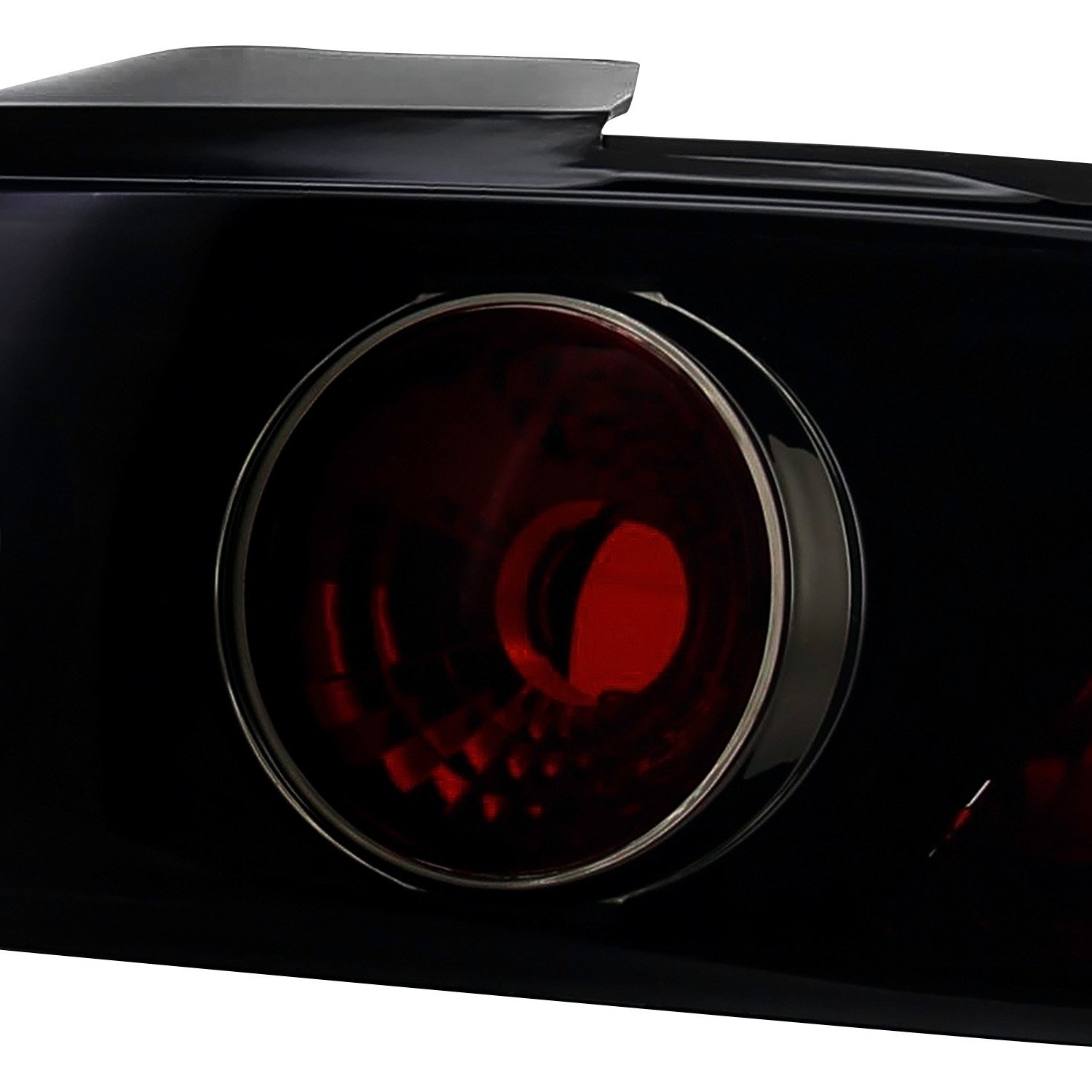 Fits 1994-2001 Acura Integra Hatchback Tail Lights (Glossy Black Housing/Smoked Lens) - Image 5