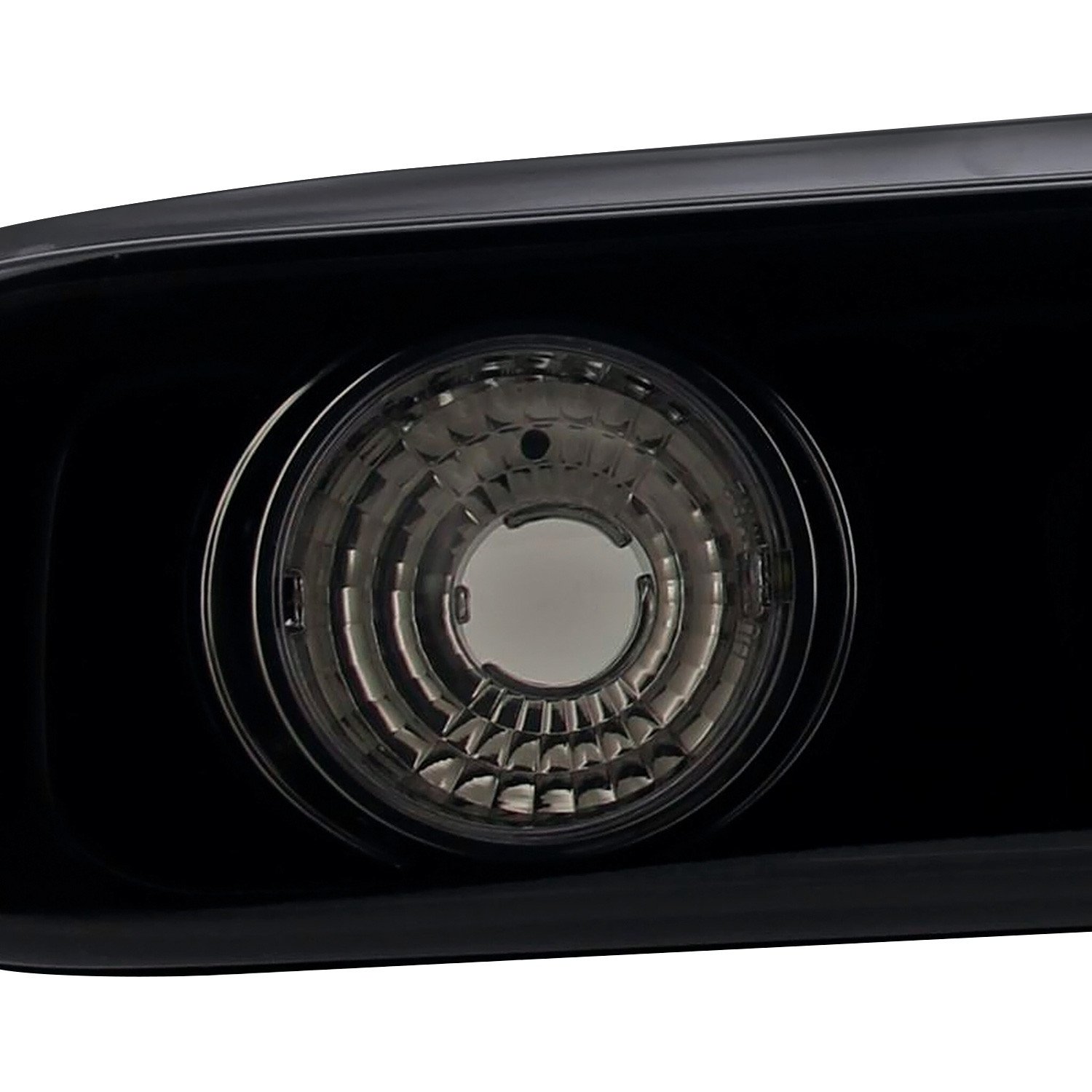 Fits 1994-2001 Acura Integra Hatchback Tail Lights (Glossy Black Housing/Smoked Lens) - Image 2