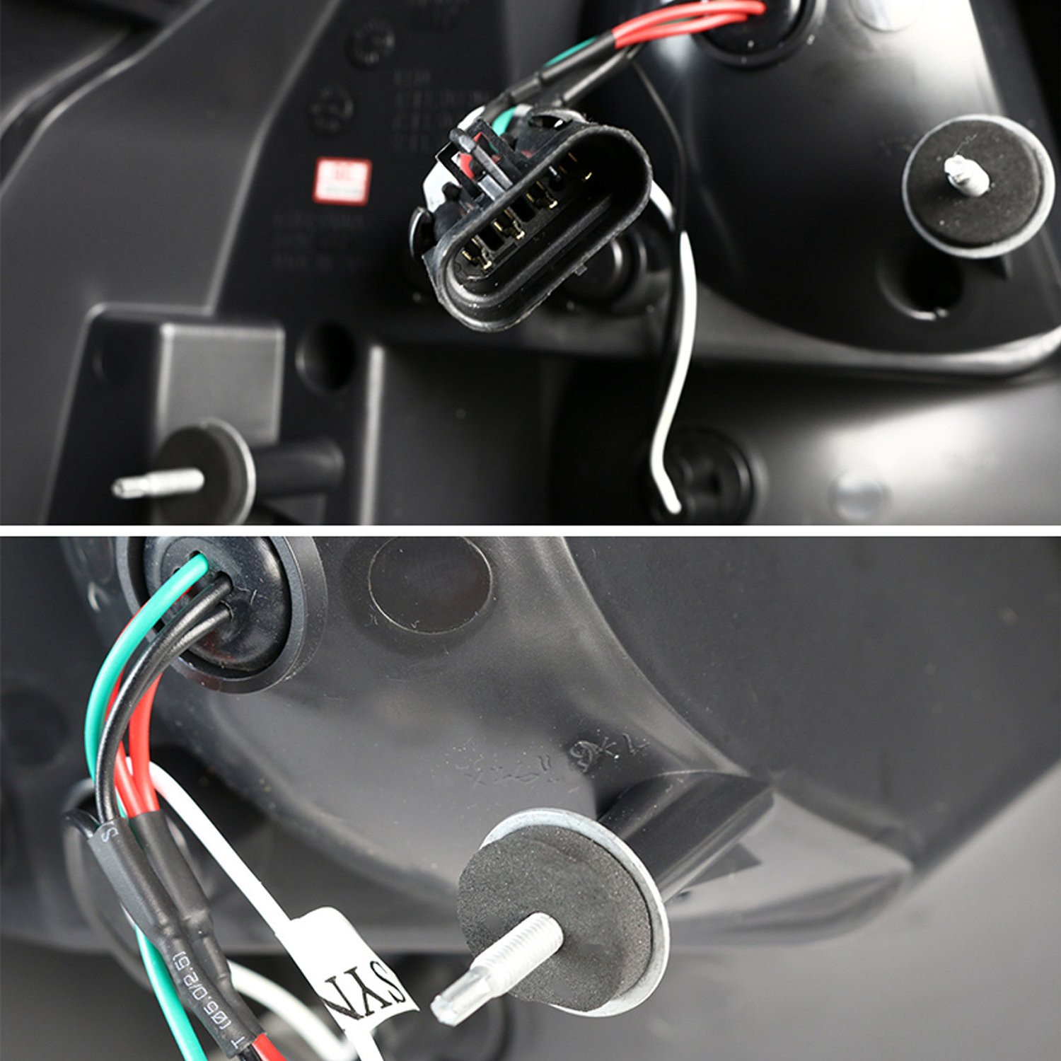 Fits 2006-2013 Chevrolet Impala/ 2014-2016 Impala Limited LED Tail Lights (Glossy Black Housing/Smoked Lens) - Image 4