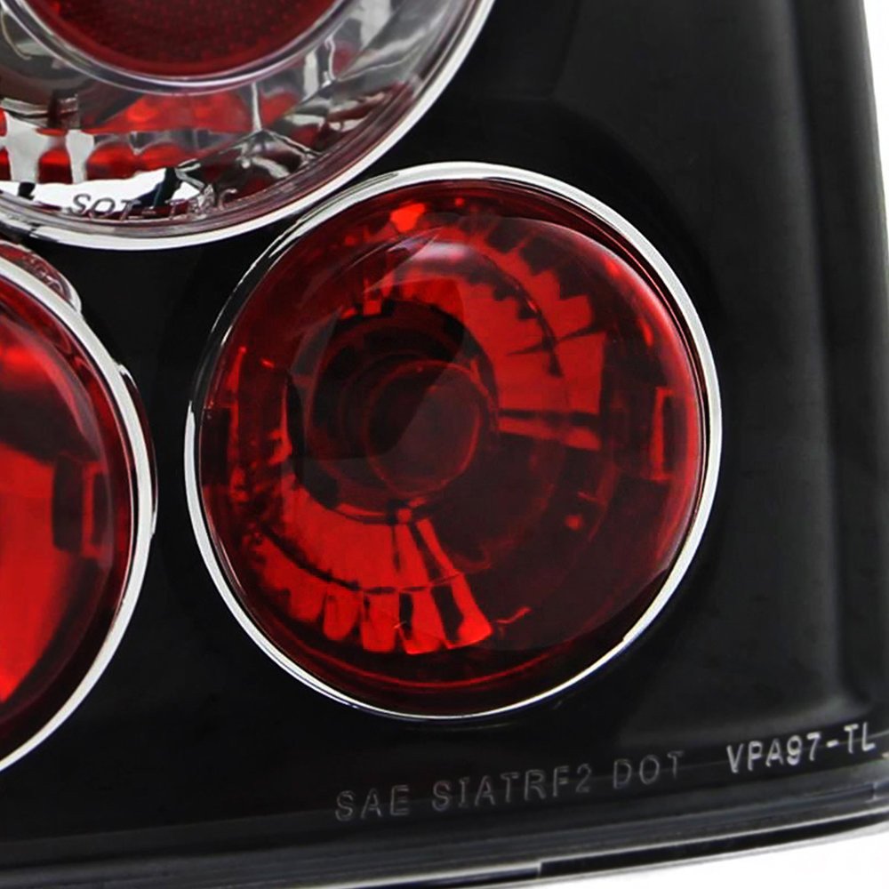 Fits 1998-2001 Volkswagen Passat Sedan Tail Lights (Matte Black Housing/Clear Lens) - Image 7