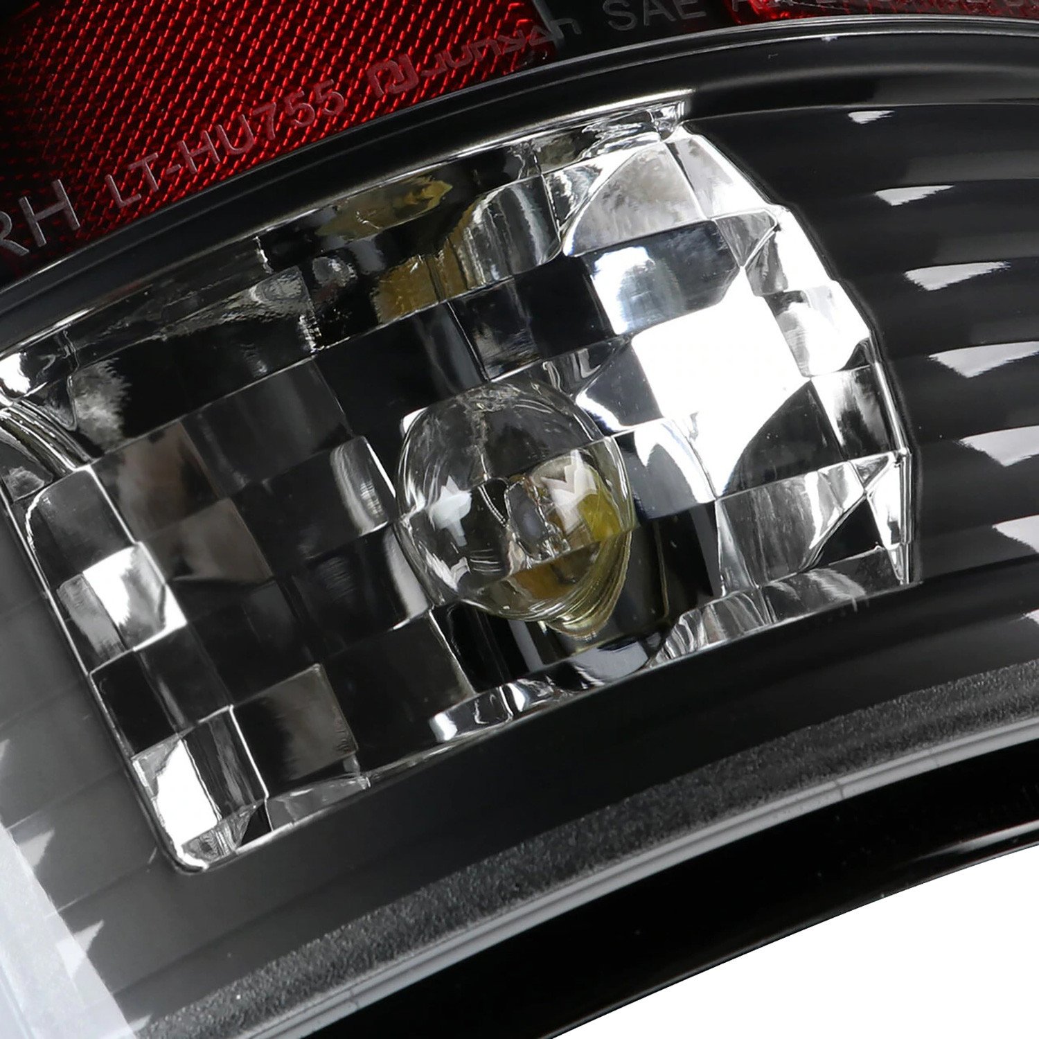 Fits 2007-2009 Dodge RAM 1500/2500/3500 LED Tail Lights (Matte Black Housing/Clear Lens) - Image 5