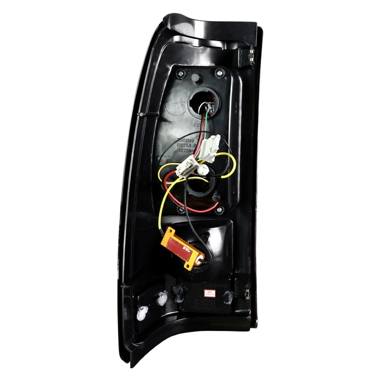 Fits 2003-2006 Chevrolet Silverado LED Tail Lights - G2 (Chrome Housing/Red Clear Lens) - Image 2