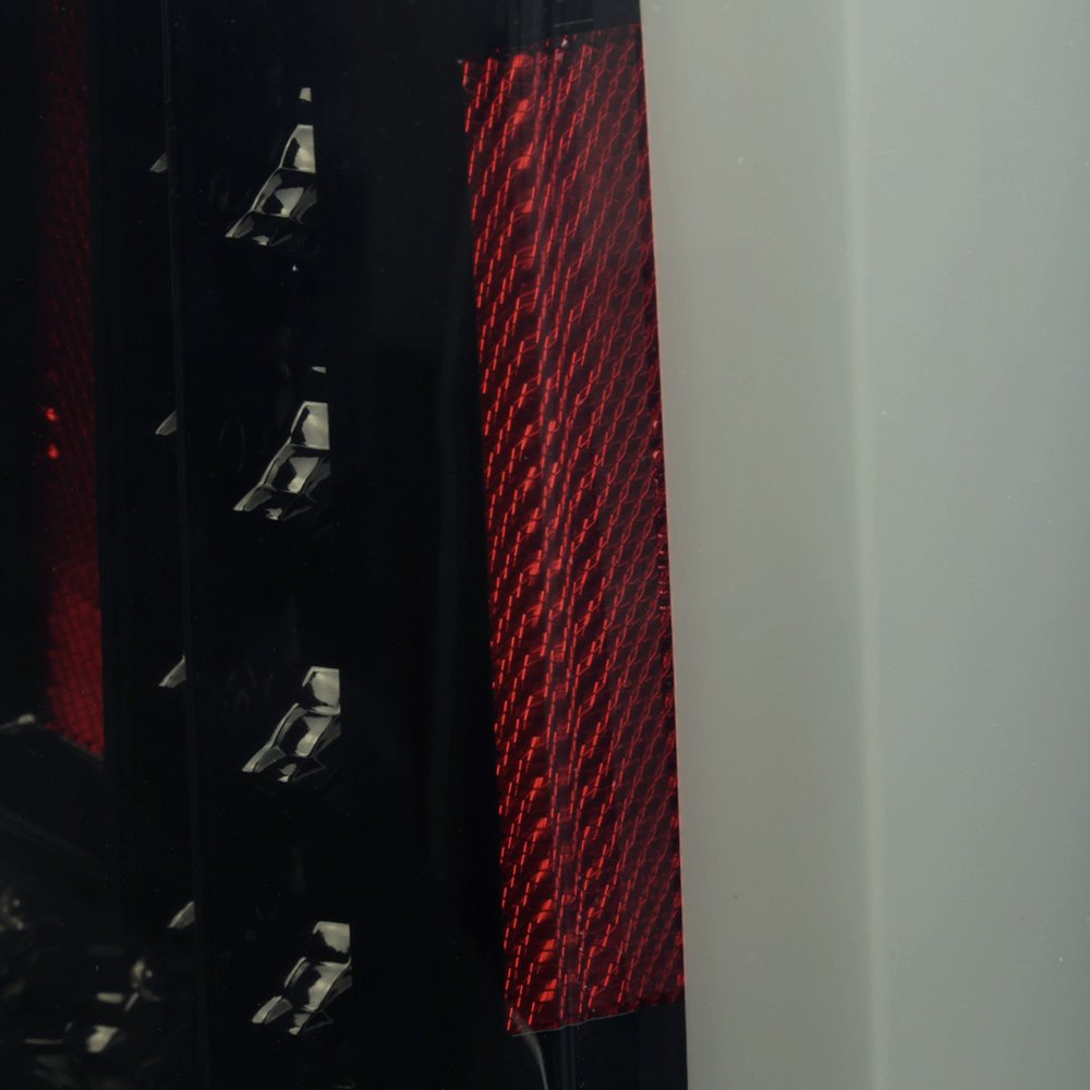 Fits 2015-2020 Chevrolet Tahoe/Suburban LS LT LTZ Premier LED Tail Lights (Glossy Black Housing/Smoked Lens) - Image 5