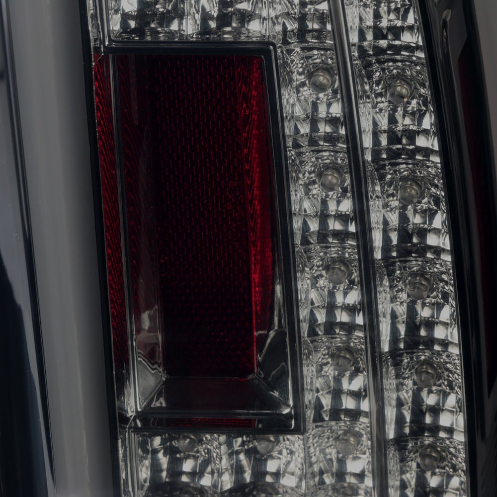 Fits 2015-2020 GMC Yukon/Yukon XL Denali SLE/SLT LED Tail Lights (Glossy Black Housing/Smoked Lens) - Image 5