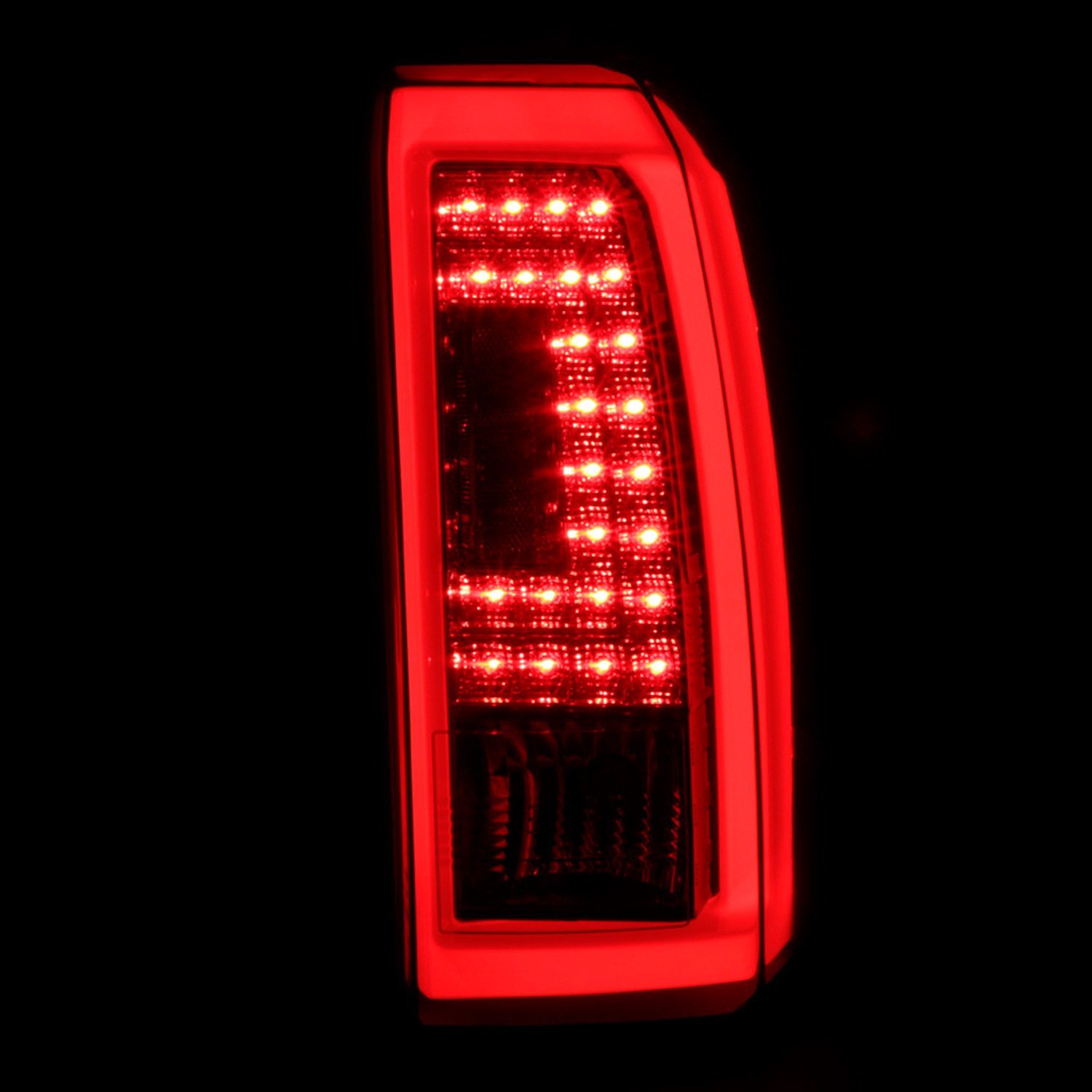 Fits 2015-2020 GMC Yukon/Yukon XL Denali SLE/SLT LED Tail Lights (Glossy Black Housing/Smoked Lens) - Image 2