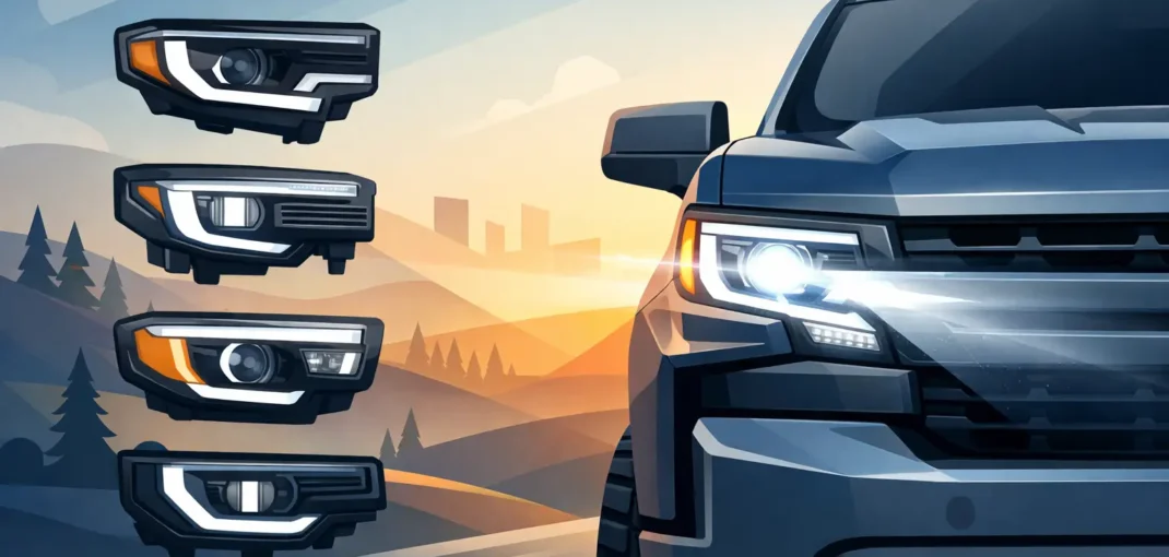 Chevy Silverado LED Headlights That Fit Right