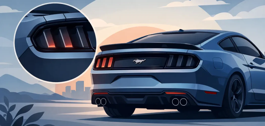 Ford Mustang Smoked Taillights That Fit Right