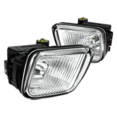 Fits 1996-1998 Honda Civic H3 Fog Lights Kit (Chrome Housing/Clear Lens)