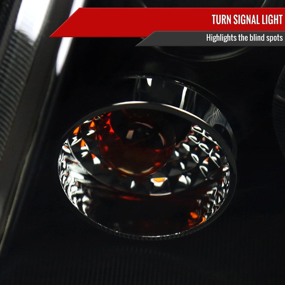 Fits 1999-2005 Volkswagen Jetta/Bora Mk4 Dual Halo Projector Headlights w/ LED Light Strip (Black Housing/Smoked Lens) - Image 5