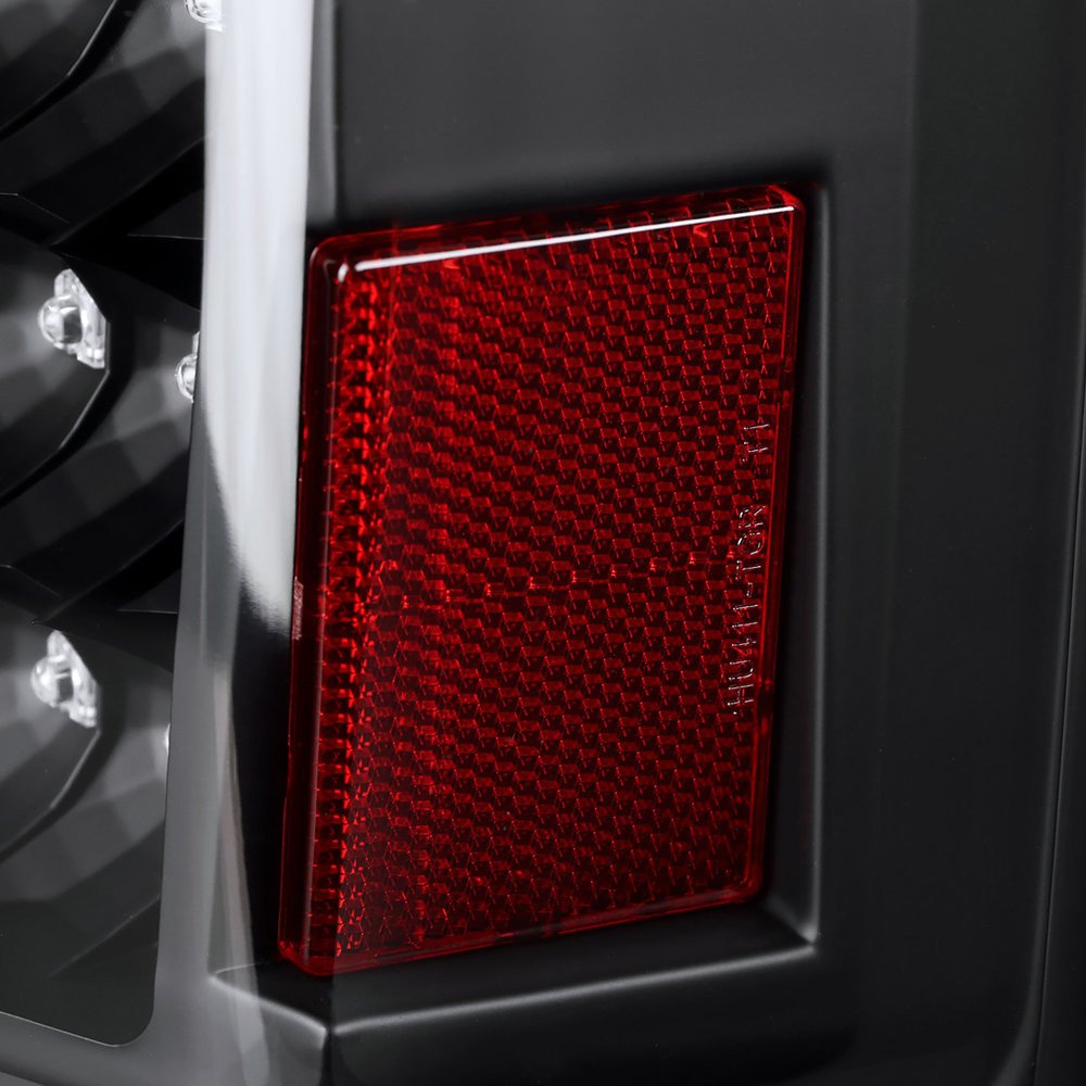 Fits 2005-2015 Nissan Armada V2 LED Tail Lights (Matte Black Housing/Clear Lens) - Image 5